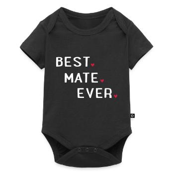 Best friend - Baby Premium short-sleeve bodysuit - black - Front