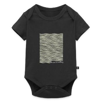the sea is calling - Baby Premium short-sleeve bodysuit - black - Front