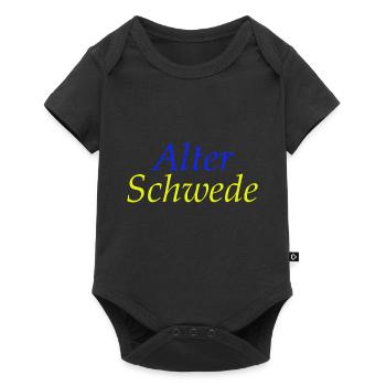 Alter Schwede - Baby Premium Kurzarmbody - Schwarz - Vorne