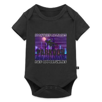 Parkour Freerunner Traceur Le Parcour gift idea - Baby Premium short-sleeve bodysuit - black - Front