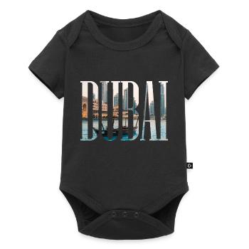 Dubai, Emirate, United Arab Emirates - Baby Premium short-sleeve bodysuit - black - Front