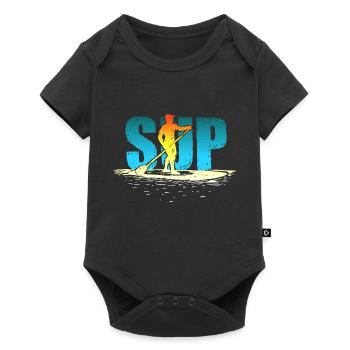 Stand Up Paddling cadeau pour SUP Boarder - Body à manches courtes Premium Bébé - noir - Devant