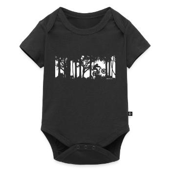 VTT Biker Outdoor Loup-garou - Body à manches courtes Premium Bébé - noir - Devant