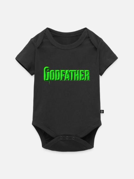Pate - Baby Premium Kurzarmbody - Schwarz