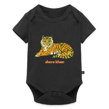 SHERE KHAN - Body à manches courtes Premium Bébé - noir - Devant