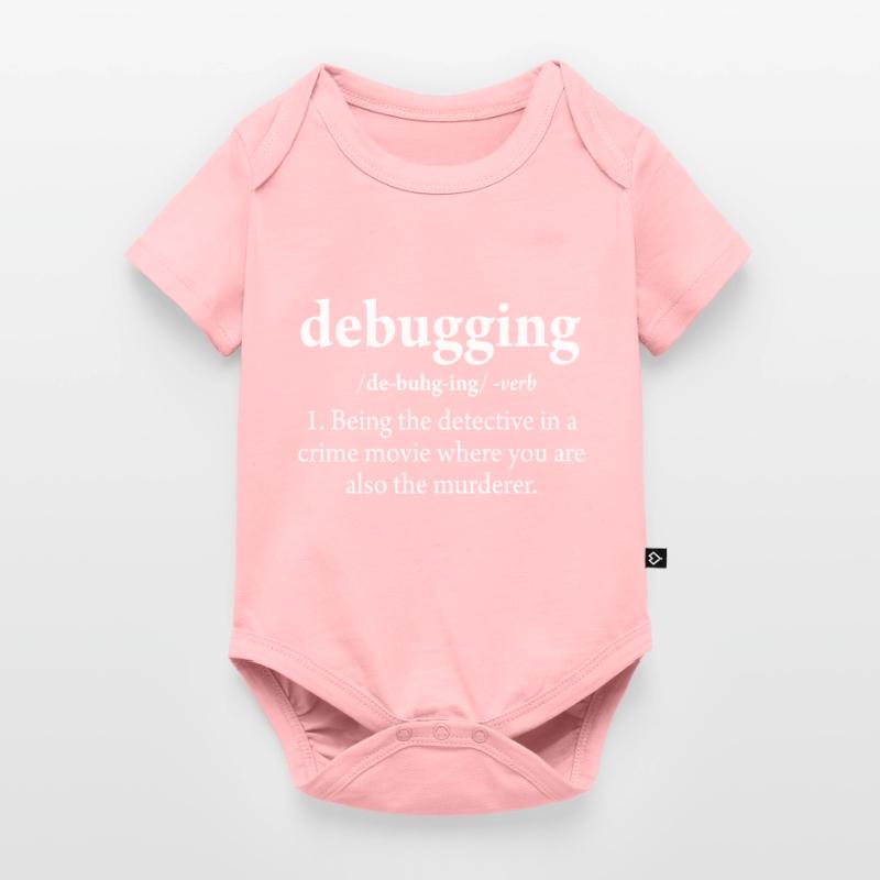 Debuggen von Definitionscode-Softwareentwickler Baby Premium Kurzarmbody
