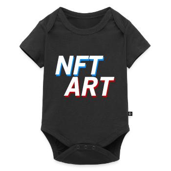 NFT ART - NFT Kunst - Body à manches courtes Premium Bébé - noir - Devant