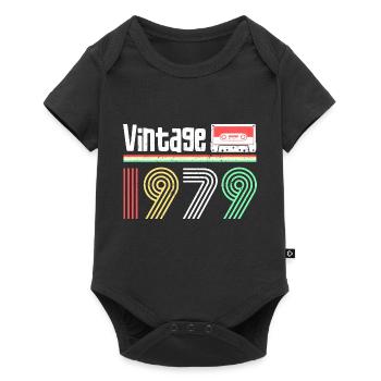 vintage année 1979 - Body à manches courtes Premium Bébé - noir - Devant