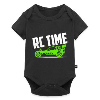 RC Time Model Car Remote Control - Baby Premium short-sleeve bodysuit - black - Front