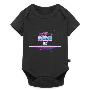 EPIC RIDE INC. - Baby Premium Kurzarmbody - Schwarz - Vorne