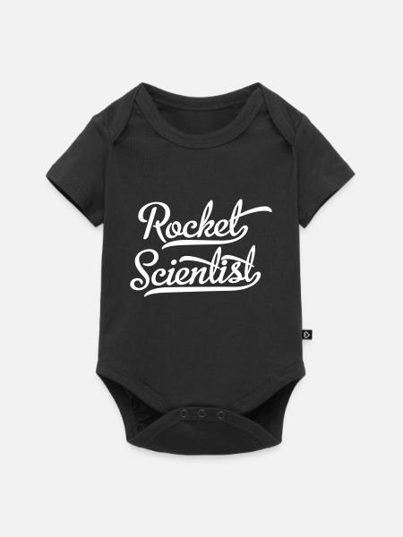 Rocket Science - Baby Premium Kurzarmbody - Schwarz