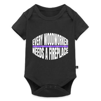 carpenter tshirts carpenter jokes tshirts - Baby Premium short-sleeve bodysuit - black - Front