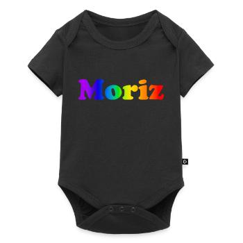 Moriz - Baby Premium short-sleeve bodysuit - black - Front