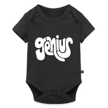 Genius - Baby Premium short-sleeve bodysuit - black - Front