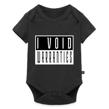 humor baseballshirt baseballsweatshirt statement - Baby Premium Kurzarmbody - Schwarz - Vorne