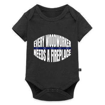carpenter work tshirts present birthday funshirt - Baby Premium short-sleeve bodysuit - black - Front