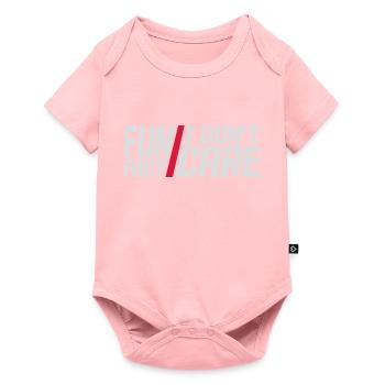 I don't care fact - Baby Premium short-sleeve bodysuit - rose - Front