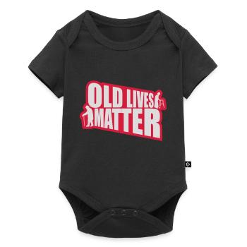 old lives matter quote - Baby Premium short-sleeve bodysuit - black - Front