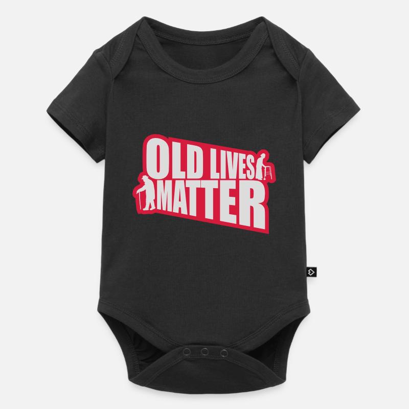 old lives matter Zitat - Baby Premium Kurzarmbody - Schwarz