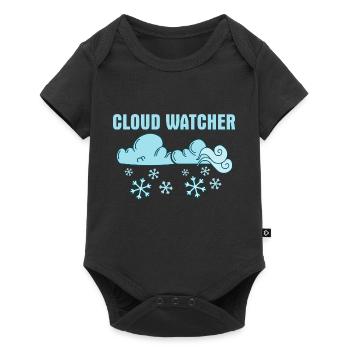 Cloud Watcher Météorologue Storm - Body à manches courtes Premium Bébé - noir - Devant