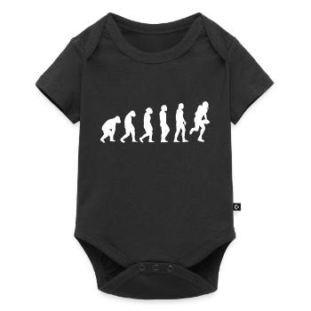 American Football Football Fan - Baby Premium short-sleeve bodysuit - black - Front