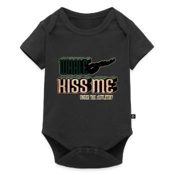 Jokes Funny Quote Animal Dino Bike Moon Beard Gang - Baby Premium short-sleeve bodysuit - black - Front