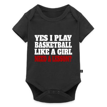 Basketball Basketball Player Basketball Club - Baby Premium short-sleeve bodysuit - black - Front