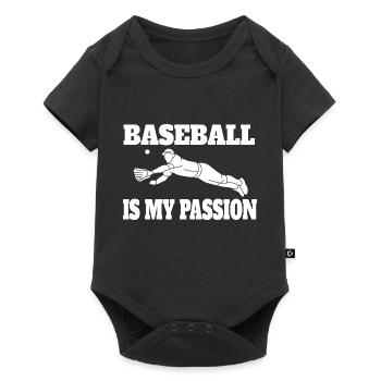 Baseball Baseball Game Baseball Lovers Gift - Baby Premium short-sleeve bodysuit - black - Front