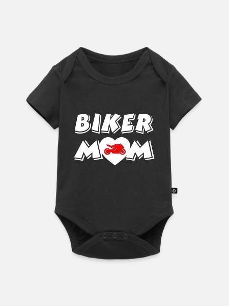 Motorrad - Baby Premium Kurzarmbody - Schwarz
