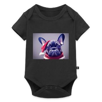 Noël 5 - Body à manches courtes Premium Bébé - noir - Devant