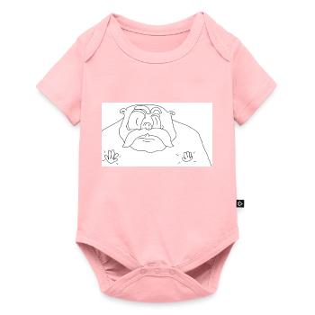 Goulot - Body à manches courtes Premium Bébé - rose - Devant