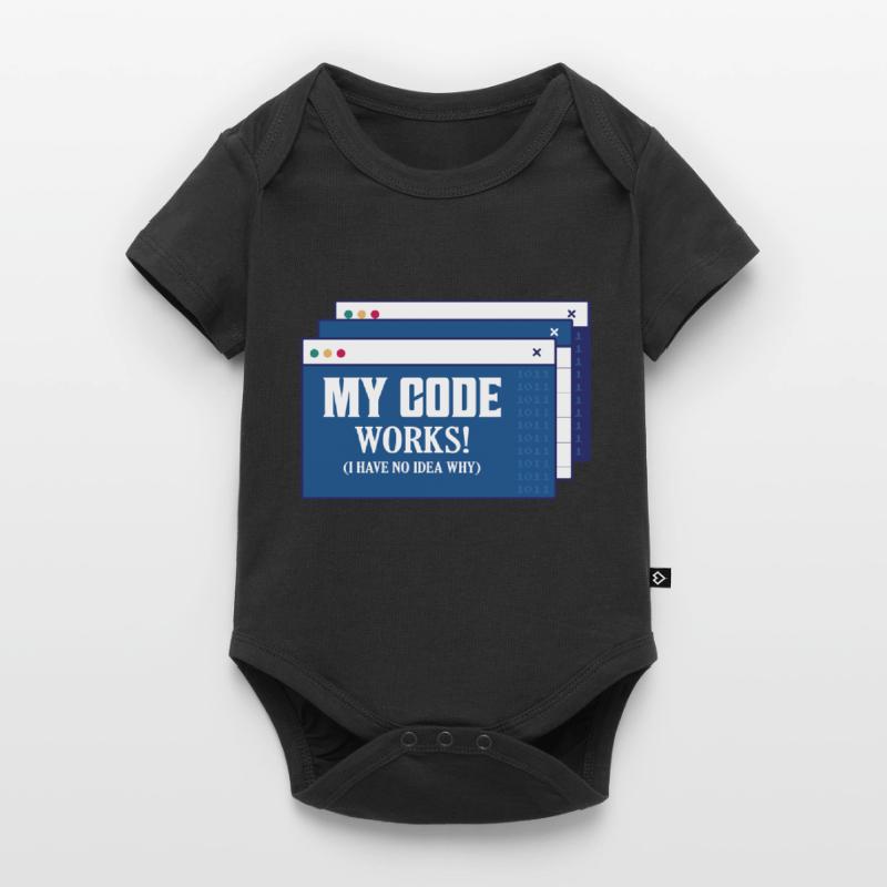 My Code Works! I Have No Idea Why Coding Software Baby Premium Kurzarmbody