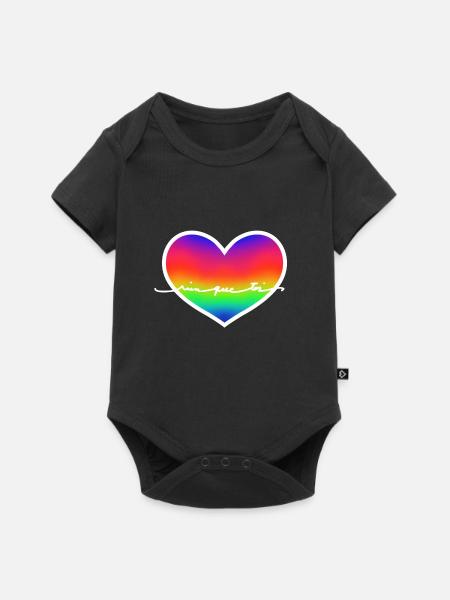 Nur du - Baby Premium Kurzarmbody - Schwarz