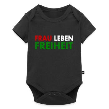 La liberté de vie des femmes - Body à manches courtes Premium Bébé - noir - Devant