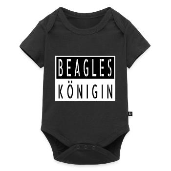 happy valentines 2022 beach children ice cream - Baby Premium Kurzarmbody - Schwarz - Vorne