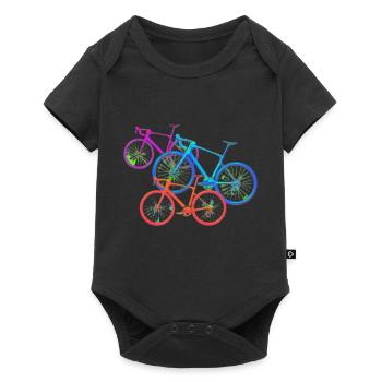 Passion x 3 - Baby Premium short-sleeve bodysuit - black - Front