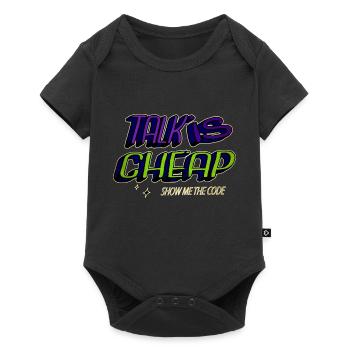 computer language - Baby Premium Kurzarmbody - Schwarz - Vorne