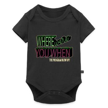 Christmas Carols Jokes Programming - Baby Premium short-sleeve bodysuit - black - Front