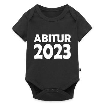 Abitur 2023 - Baby Premium Kurzarmbody - Schwarz - Vorne