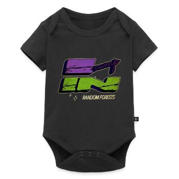 funny sayings gift building robots quote - Baby Premium short-sleeve bodysuit - black - Front