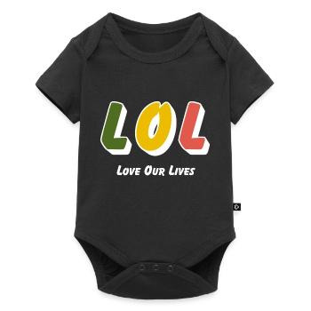 LOL - Aimez nos vies - Body à manches courtes Premium Bébé - noir - Devant