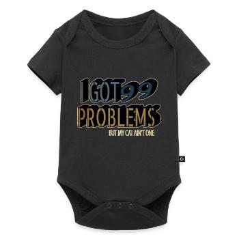 Gift Idea Guenon Funny Pet Black Cat Owner - Baby Premium short-sleeve bodysuit - black - Front
