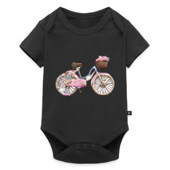 Cyclistes cyclistes Cyclistes cyclistes - Body à manches courtes Premium Bébé - noir - Devant