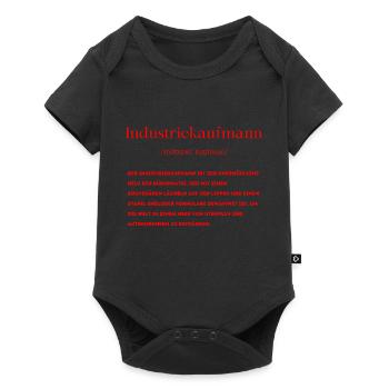 Industriekaufmann Definition - Baby Premium Kurzarmbody - Schwarz - Vorne