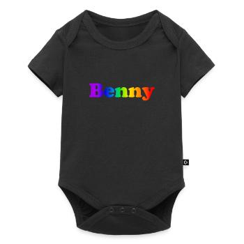 Benny - Body à manches courtes Premium Bébé - noir - Devant