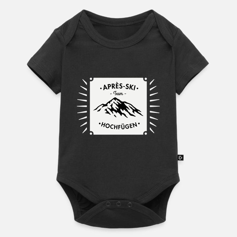 Après-Ski Hochfügen - Baby Premium short-sleeve bodysuit - black