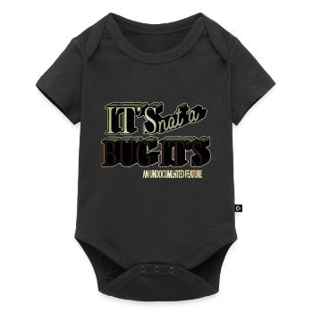 Gift Joke Biotech Major Geek Informatics - Baby Premium short-sleeve bodysuit - black - Front