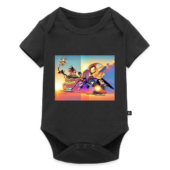 Chill - Baby Premium short-sleeve bodysuit - black - Front