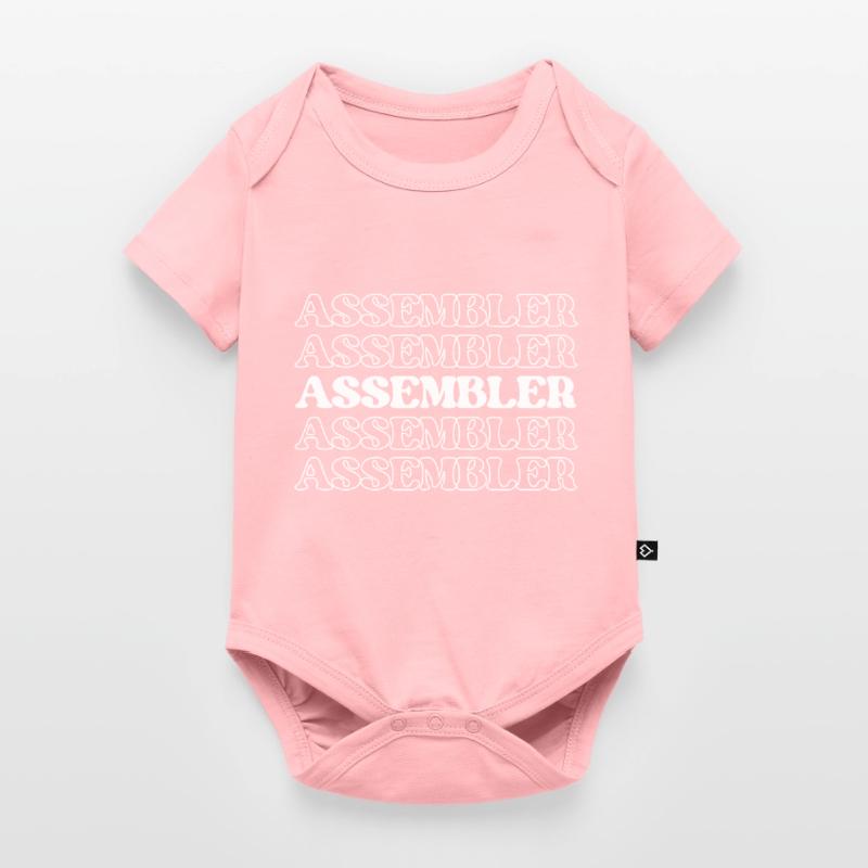 Assembler Fabricator Assembler Constructor Maker Baby Premium short-sleeve bodysuit