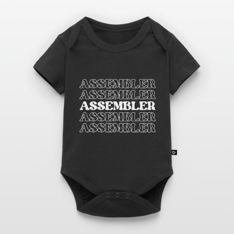 Assembler Fabricator Assembler Constructor Maker Baby Premium short-sleeve bodysuit